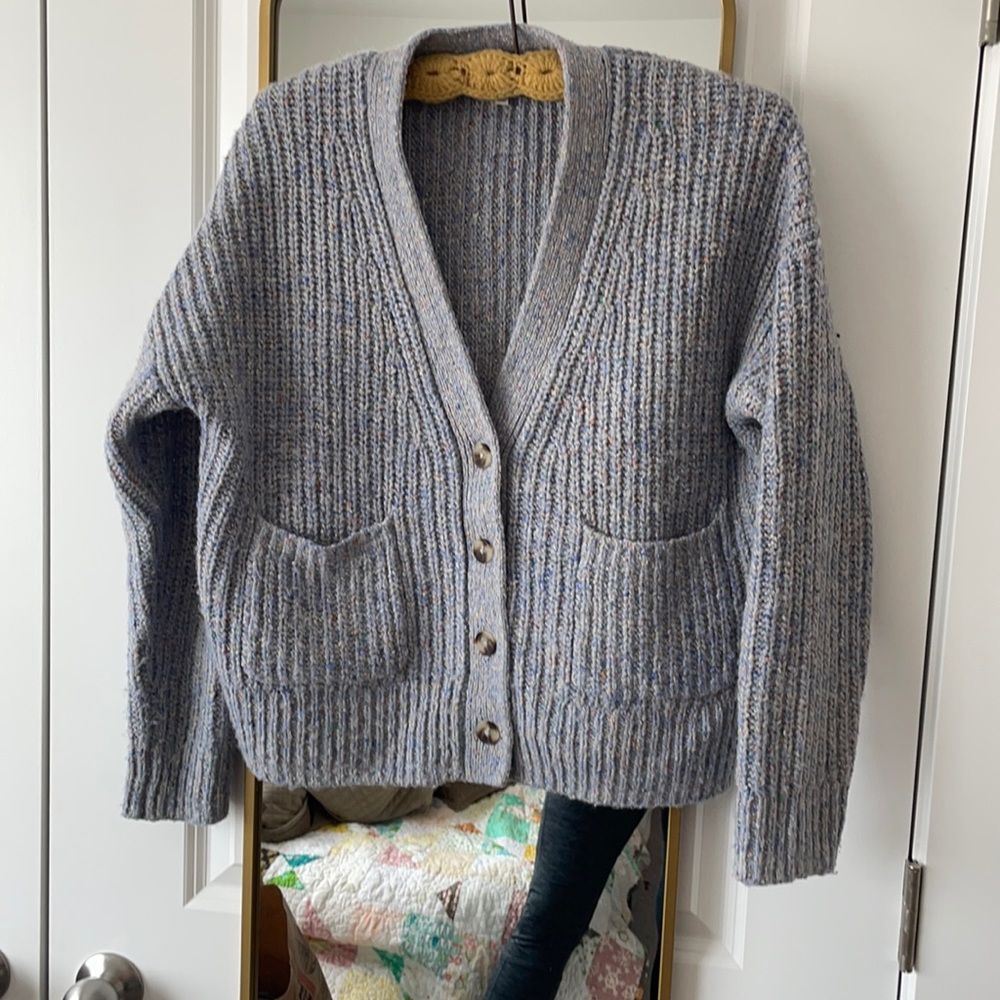 Madewell Multi Wool Cardigan